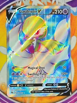 🔥Pokemon TCG Gardevoir V Champion's Path # 070/073 Holo Full Art NM Or Better👍 - Image 1