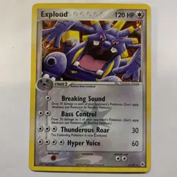Exploud - 6/101 - Pokemon Ex Hidden Legends Reverse Holo NM - Image 1