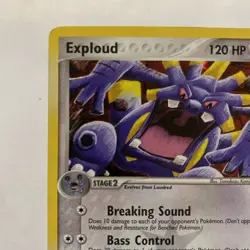 Exploud - 6/101 - Pokemon Ex Hidden Legends Reverse Holo NM - Image 3