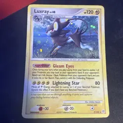 2007 Pokemon Diamond & Pearl | Luxray LV.48 | Holo | #7/130 - Image 1