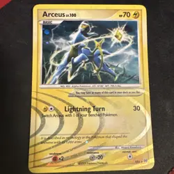 The Pokemon Company Arceus AR6 Holo Rare 70HP English Arceus Pokemon TCG - Image 1