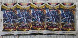 Sword and Shield Astral Radiance Booster Pack Sealed Pokemon TCG x5 - Image 1