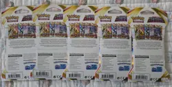 Sword and Shield Astral Radiance Booster Pack Sealed Pokemon TCG x5 - Image 2