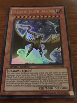 Malefic Truth Dragon - JUMP-EN048 - Ultra Rare Yugioh - Image 1