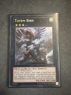 Yu-Gi-Oh Totem Bird LTGY-EN086 Secret Rare Unlimited - NM/VLP Condition - Image 1