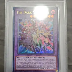 Konami Yu-Gi-Oh! The Dark Magicians RA04-EN054 Ultra Rare 1st Edition 2025 PSA 9 - Image 1