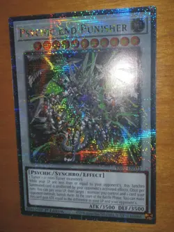 Psychic End Punisher (Quarter Century Secret Rare) RA02-EN032 NM Yugioh - Image 3