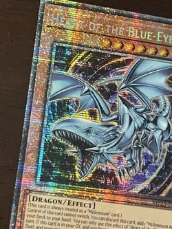YuGiOh! - Heart of the Blue-Eyes MP25-EN013 Starlight Rare 1st Edition Near Mint - Image 3