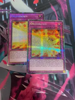 YUGIOH - OBLITERATE!!! X2 - MP25 - STARLIGHT RARE - NM - 1ST - Image 1