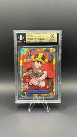 BGS 10 PRISTINE 2025 '25 ONE PIECE DAY MONKEY D LUFFY #P-110 (Read Description) - Image 3