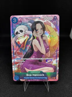 One Piece CCG Boa Hancock Alternate Art OP13-051 English Carrying On His Will NM - Image 1