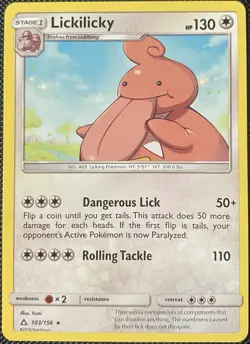 Lickilicky 103/156 Sm-Ultra Prism Regular - Pokemon Card - Image 1