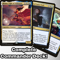 MTG Commander EDH Deck Bruna, Light of Alabaster 100 Magic Cards Custom Deck - Image 1