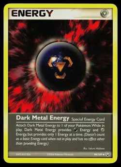 Pokemon Card - Dark Metal Energy Team Rocket Returns 94/109 Uncommon - Image 1