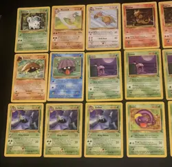 Jungle/Fossil Pokemon Vintage Card Lot (20x Cards) - Image 3