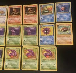 Jungle/Fossil Pokemon Vintage Card Lot (20x Cards) - Image 4
