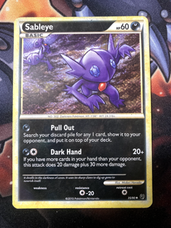 Sableye 35/90 Undaunted Uncommon LP Pokemon Card - Image 1