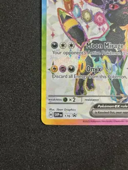 Umbreon ex SVP176 Sv: Scarlet & Violet Promo Cards Holo NM - Image 5