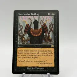 MTG TCG Patriarch's Bidding - Onslaught (ONS) - Image 1