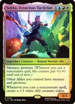 Sokka, Tenacious Tactician - Foil - Avatar: The Last Airbender #0242 MTG - Image 1