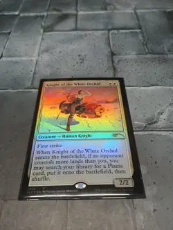 MTG Knight of the White Orchid (#1045) *Foil* - NM - Secret Lair: Victor Minguez - Image 1