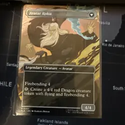 The Legend Of Roku (Borderless) MTG Avatar The Last Airbender Nm Regular - Image 2