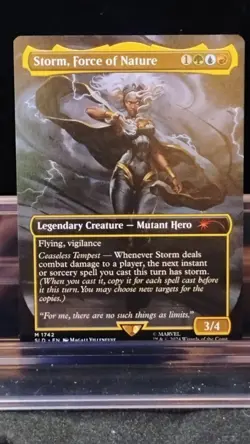 Storm, Force of Nature #1742 (NM) Secret Lair Drop SLD Magic MTG - Image 1