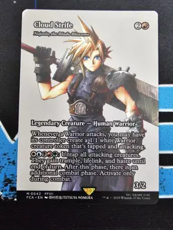 Cloud Strife - Najeela (Showcase) Final Fantasy: Through the Ages Regular - Image 1