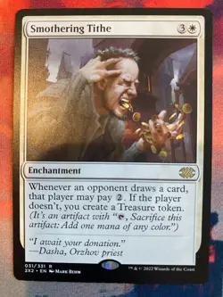 MTG Double Masters 2022 Smothering Tithe - Image 1