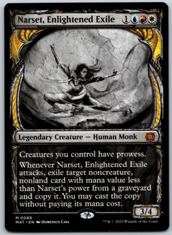 Narset, Enlightened Exile (Showcase) M March of the Machine: The Aftermath 88 NM - Image 1