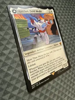 MTG Ratchet, Field Medic #002/015 Mythic Universes Beyond: Transformers (BOT) - Image 2