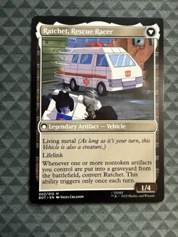 MTG Ratchet, Field Medic #002/015 Mythic Universes Beyond: Transformers (BOT) - Image 3