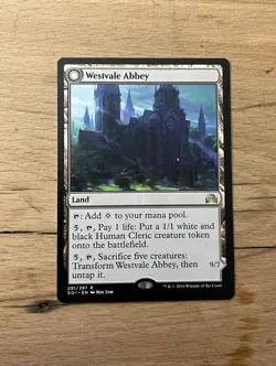 MTG Westvale Abbey/Ormendahl, Profane Prince 281/297 Shadows Over Innistrad - Image 1