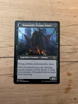 MTG Westvale Abbey/Ormendahl, Profane Prince 281/297 Shadows Over Innistrad - Image 2