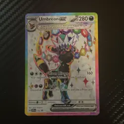 Pokemon Umbreon EX Full Art Promo Holo SVP176 Scarlet & Violet Psa 10 gradable - Image 3