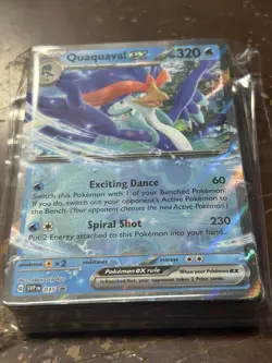 LOT OF (50) Quaquaval ex SVP 035 Black Star Promo - Image 1