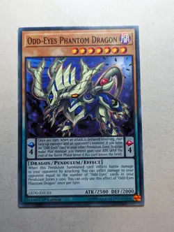 Odd-Eyes Phantom Dragon LEDD-ENC03 Common 1st Edition - Image 1