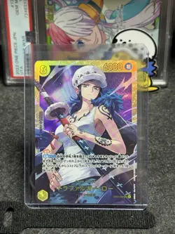 One Piece CCG Trafalgar Law EB03-062 Full Art Holo (JP) - Image 1