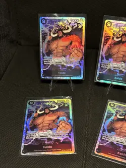 One Piece TCG Kaido SR OP08-079 Two Legends English X4 - Image 2