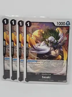 One Piece Two Legends - OP08-082R Sasaki Foil X4 - Image 1
