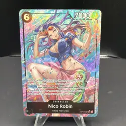 Nico Robin OP12-087 Alt Art One Piece TCG Legacy of the Master English NM - Image 1