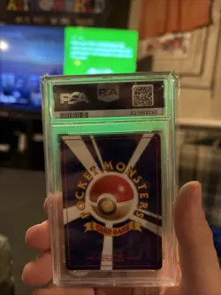 1998 Pokemon Japanese Gym LT Surges' Electabuzz Holo Card #125 PSA 8 NM-MT - Image 2