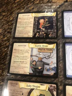 Harry Potter 2001 TCG Base Card Lot Harry Potter Warner Bros. Lot #33 - Image 3