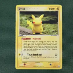 MP Ditto 63/113 Pikachu Delta Species Common Nintendo Pokemon Card - Image 1