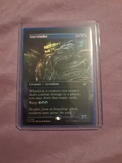 MTG Starwinder (Foil) Starwinder Art Card Gold Signed. starwinder reg foil. - Image 1