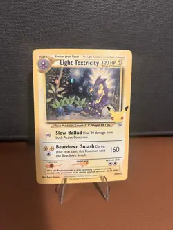 Light Toxtricity SWSH137 SWSH: Sword & Shield Promo Cards Holo - Image 1