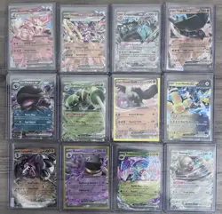 Lot Of 12 Pokemon Cards EXs TCG Trading Cards NM - Image 1