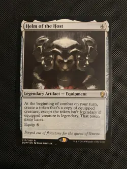 MTG Helm of the Host - Dominaria #217 - Image 1