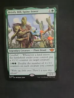 MTG OTJ #157 Bristly Bill, Spine Sower Outlaws of Thunder Junction Regular - Image 1