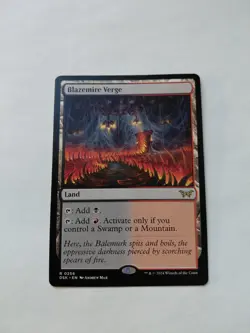 Blazemire Verge Duskmourn: House of Horror Regular - Image 1